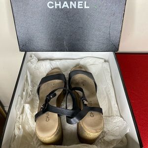 Leather Black Sandals